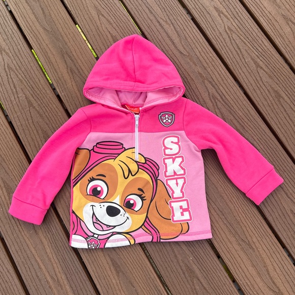 Paw Patrol Shirts & Tops Paw Patrol Skye 4 Zip Hoodie 3t Poshmark